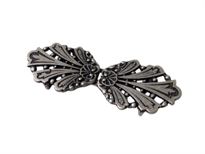 Norske hægter - detaljerig og sølv, 75 mm